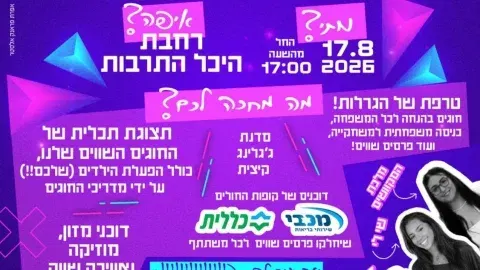 יריד חוגים רשת המתנ"סים