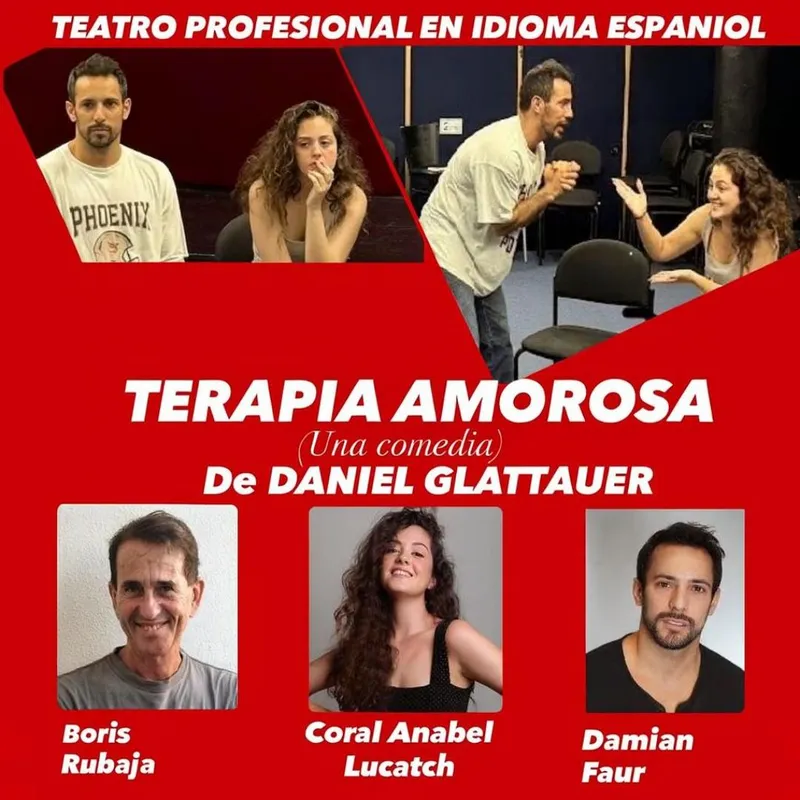 טיפול באהבה TERAPIA AMOROSA | הצגת קומדיה בספרדית