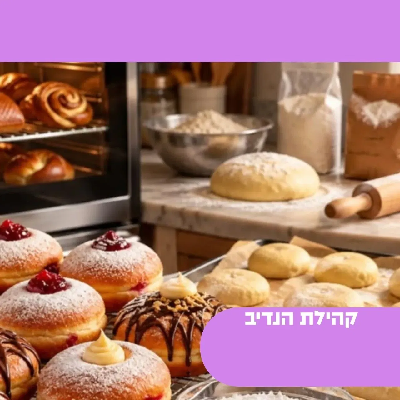 סדנת סופגניות אפויות 6-8