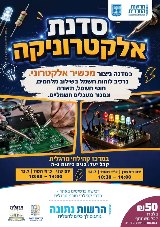 סדנת אלקטרוניקה
