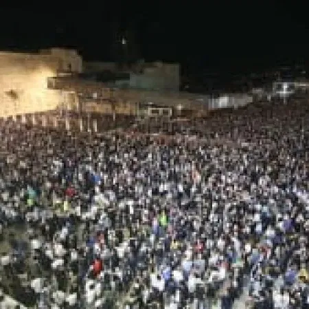 סיור לילה של סליחות בירושלים יום רביעי 16/09