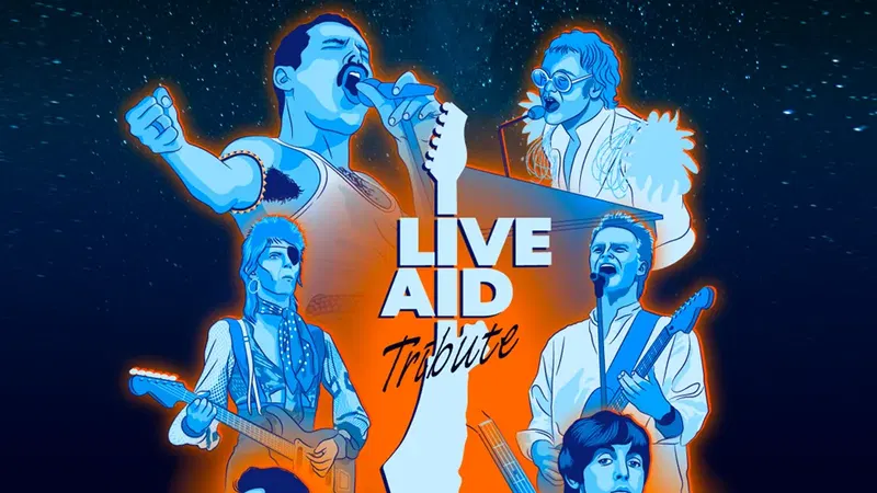 לייב אייד Live Aid - מופע הענק משנות ה-80