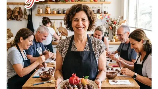 סדנת פרלינים לראש השנה במרכז קהילתי תקומה