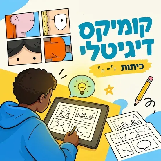 קומיקס דיגיטלי (כיתות ז׳–ח׳)