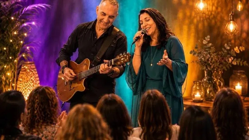 ערב מיוחד עם יהודית וטדי פרנקל