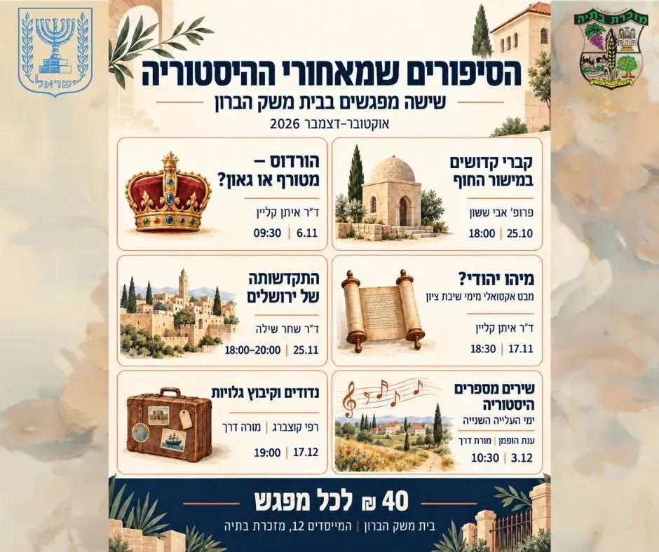 הסיפורים שמאחורי ההיסטוריה