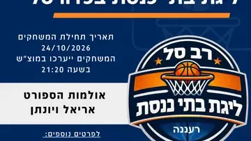אולם ספורט בי"ס אריאל