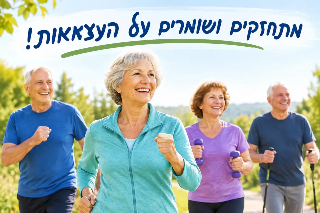 מתחזקים בכל גיל - לחיים עצמאיים ובריאים!
