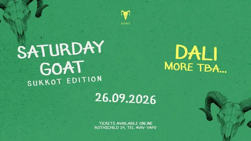DALI X SUKKOT EDITION // GOAT 26.9