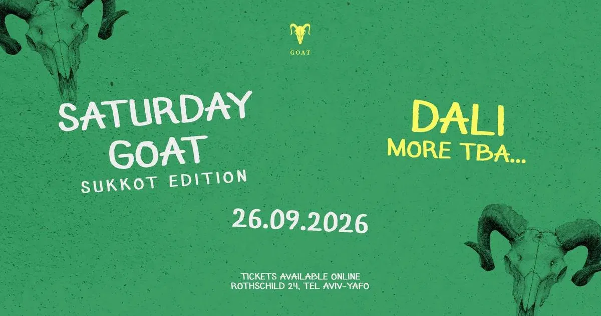 DALI X SUKKOT EDITION // GOAT 26.9