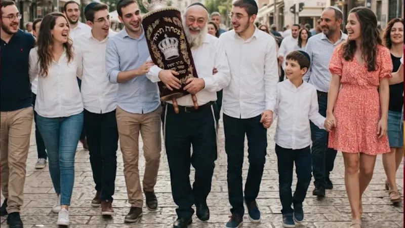 שמחת תורה- הקפות שניות