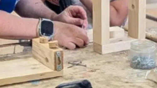 סדנת נגרות הורה וילד.ה לגילאי 12-16