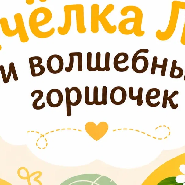 Интерактивная сказка для малышей Пчёлка Лея и волшебный горшочек