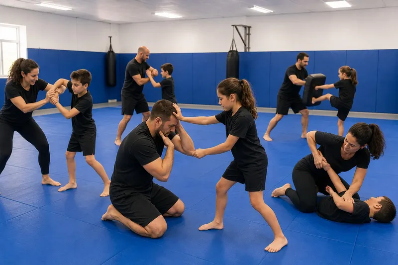 Jiu-Jitsu для родителя и ребёнка - ג'וג'יטסו לילדים והורים