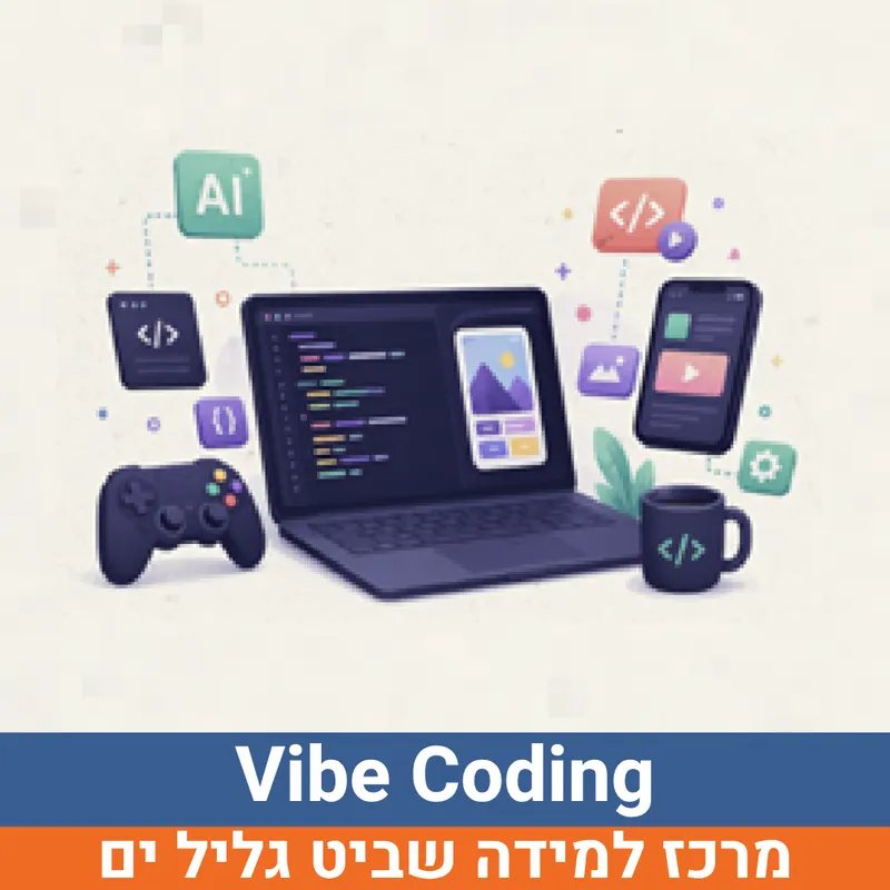 קיץ בשביט - Vibe Coding למסיימי כיתות ד'-ו' | גליל ים