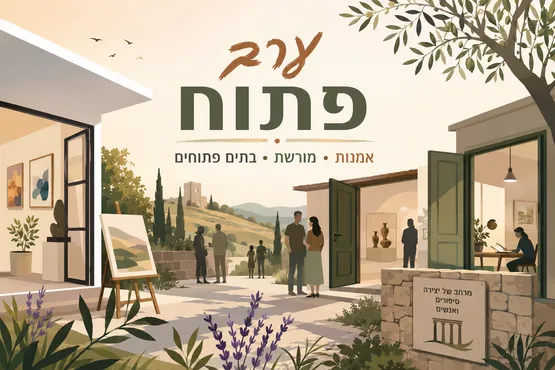 ערב פתוח - אמנות, מורשת, בתים פתוחים