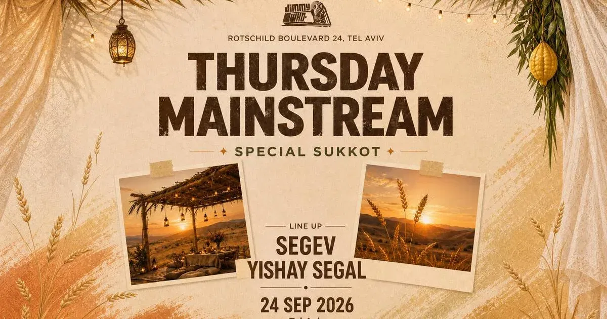 THURSDAY JIMMYwHO X SUKKOT ❤️