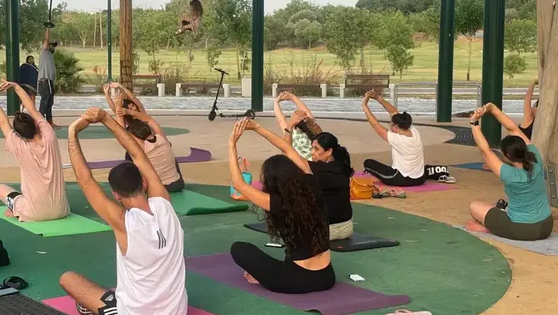 פילאטיס בפארק שתולים