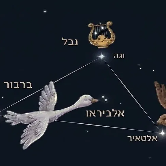 משולש הקיץ -פעילות אסטרונומית ילדים