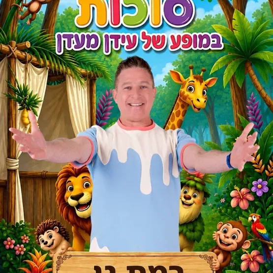 חוגגים סוכות במופע של עידן מעדן