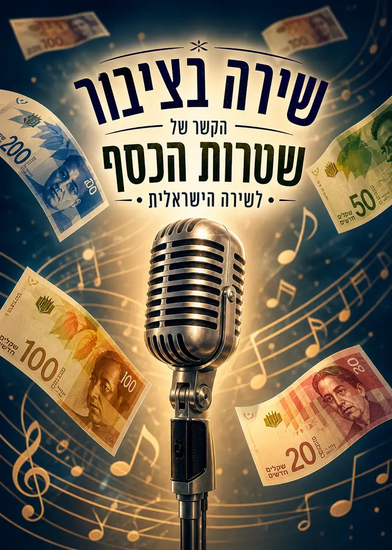 שירה בציבור שלום הר אבן הקשר בין שטרות הכסף לזמר הישראלי