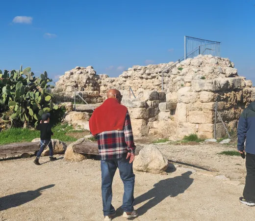 פריטור עתיקות ונופים בגבעת התיתורה במודיעין