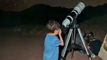 סיור כוכבים מודרך בפארק תמנע