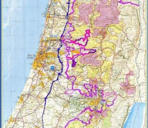 ירושלים-חומות,גדרות וגבולות.