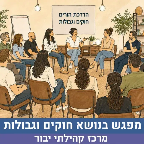 מפגש הורים בנושא חוקים וגבולות