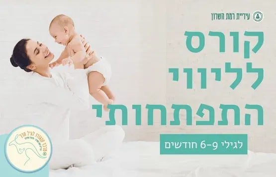 סדנא של ליווי התפתחותי- מתהפכים 6 חד'- 9 חד'- 4 מפגשים