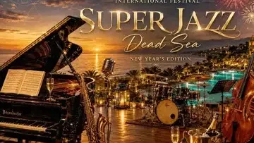 פסטיבל בינלאומי Super Jazz – סילבסטר בים המלח
