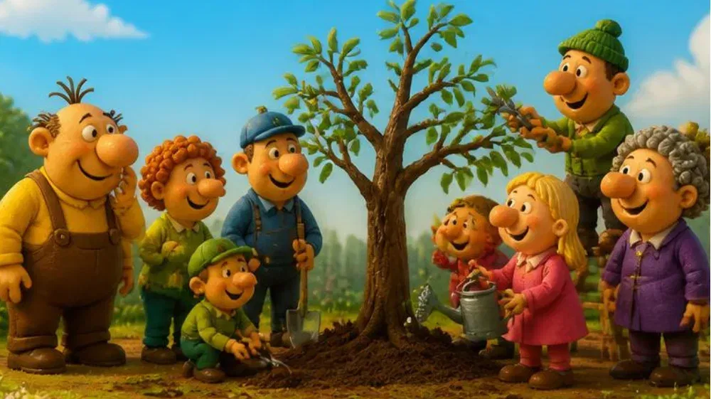 שעת סיפור מומחזת - עץ התפוחים של מר זוטא