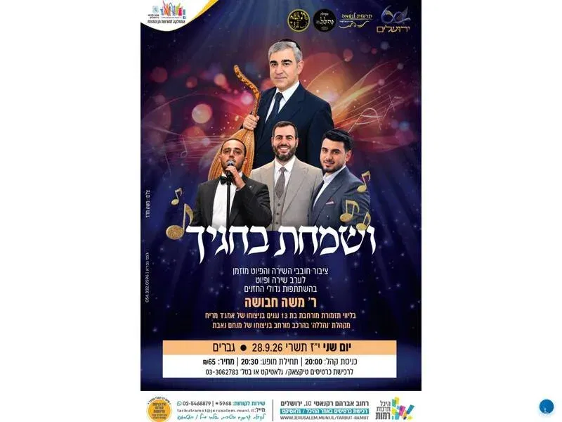 ושמחת בחגך