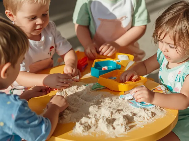 ויסות חושי מפגש עם מרקמים וחומרים