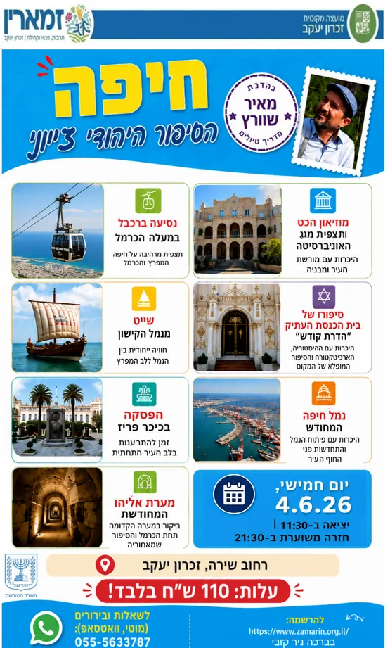 חיפה - הסיפור היהודי ציוני