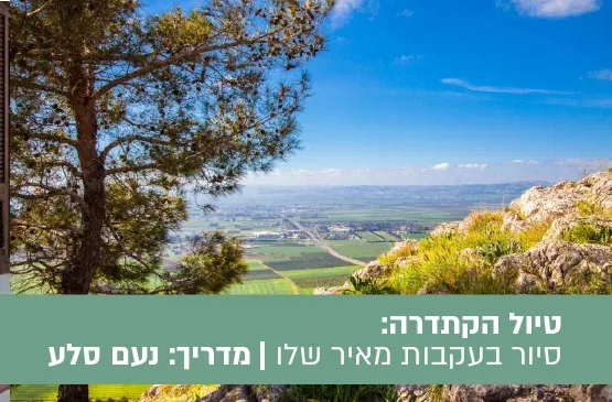טיול הקתדרה חלוצים, אהבות ואכזבות - סיור בעקבות מאיר שלו