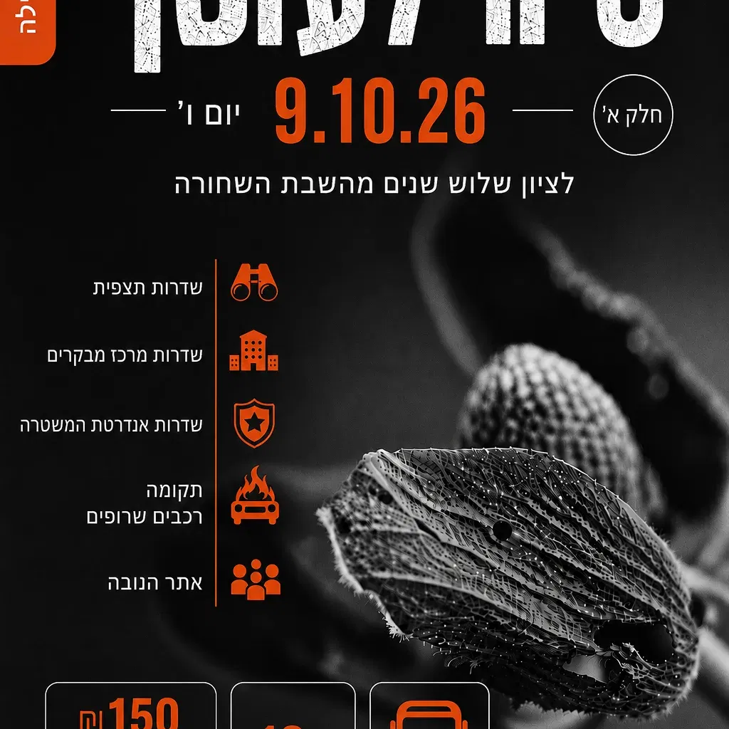 סיור לעוטף - 18+