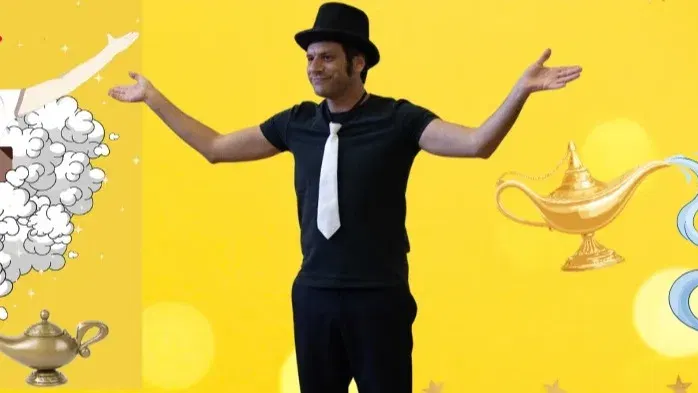 שעת סיפור בספריה-אלאדין ומנורת הקסמים