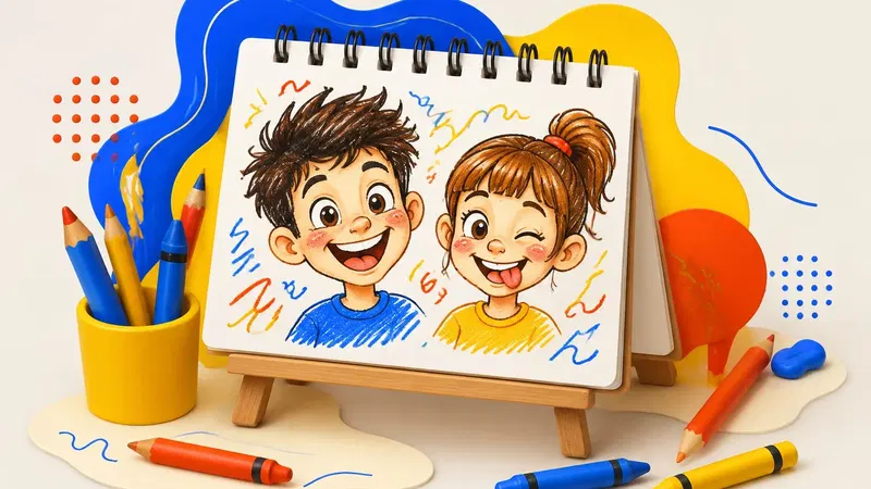 סדנת קריקטורה לילדים