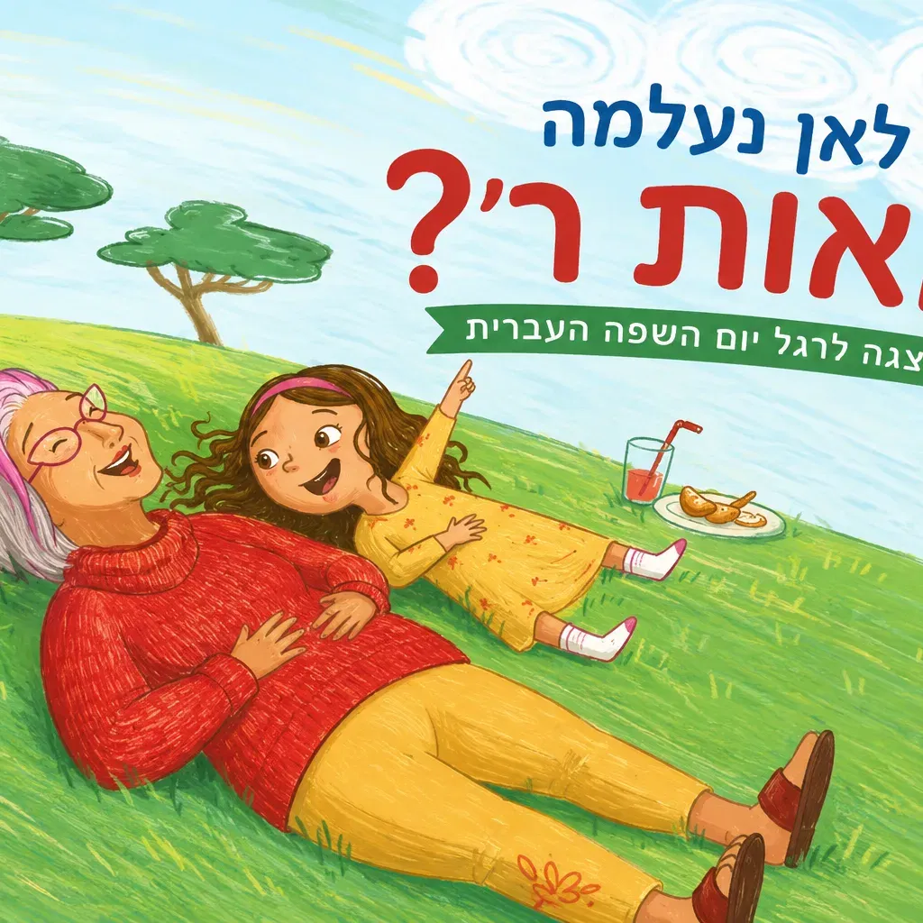 לאן נעלמה האות ר׳? - הצגה בספריה