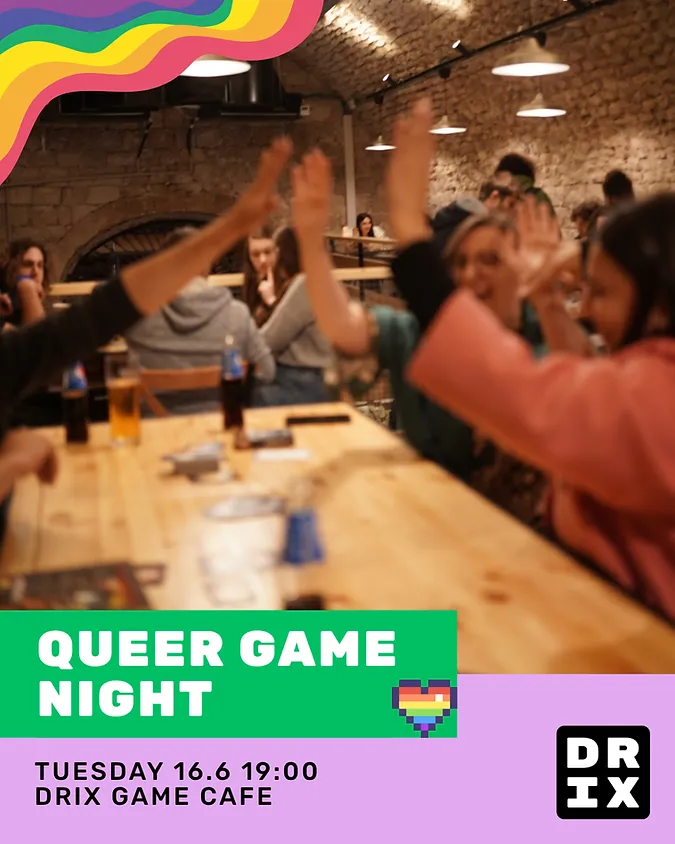 Queer Game Night | ערב משחקים לקהילה הגאה