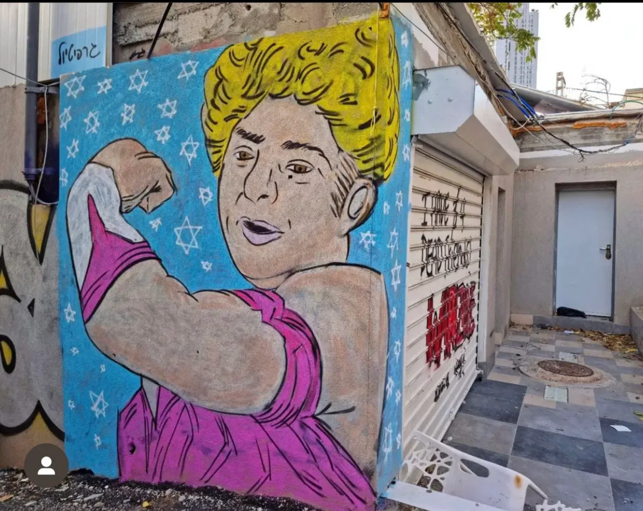 סיור גרפיטי בהדרכת אמנית גרפיטי בבירת הגרפיטי- פלורנטין