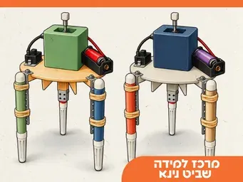 הרובוט הרוקד - סדנת מייקרים לכיתות ה'-ו' | נינא