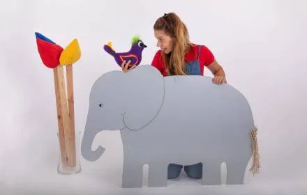 שעת סיפור, הפיל שרצה להיות הכי