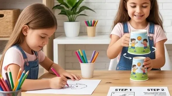 ציור-נע - יוצרים אנימציה בכוס!