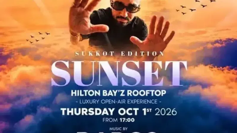 DARCO ב-Hilton Bayz · סוכות Sunset