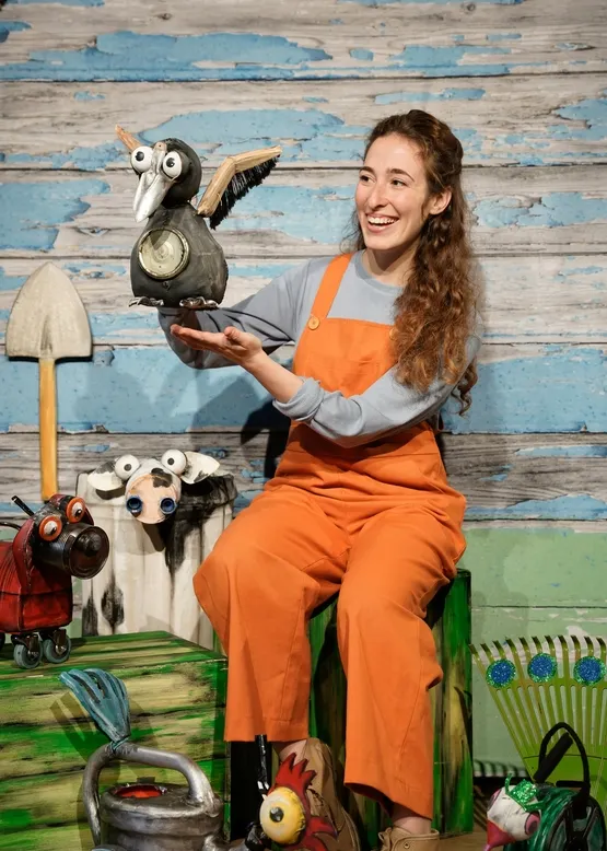 הצגת הילדים אורחת פורחת של תיאטרון אורנה פורת במרכז לתרבות ע"ש עופרה חזה