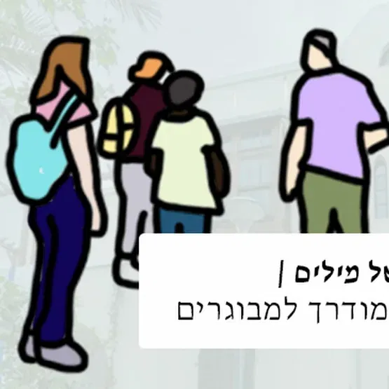 ״גשר של מילים״, סיור שישי למבוגרים
