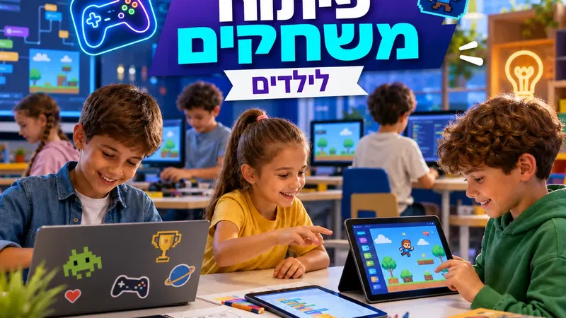 סדנת פיתוח משחקים עם AI- כיתות א-ב