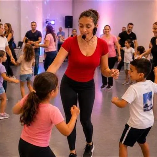 שלישי קהילתי - מסיבת כושר משפחתית